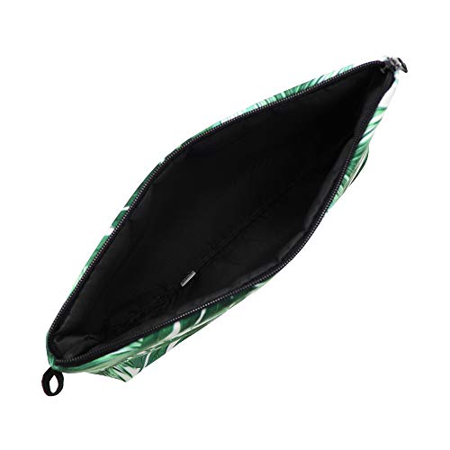 Aiphamy Cute Travel Makeup Bag Cosmetic Bag Small Pouch Gift For Women (Leaves) #TOP2