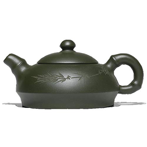 Chinesische Yixing-Teekanne, handgefertigt, halber Mond, Zisha Zi Ni Teekanne, 250 ml Cover