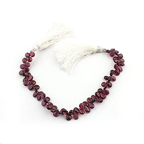 Garnet smooth briolettes parfaites pour créer des bijoux bohèmes chics au quotidien