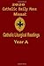 2020 Catholic Daily Mass Missal:: Catholic Liturgical Readings   Year A