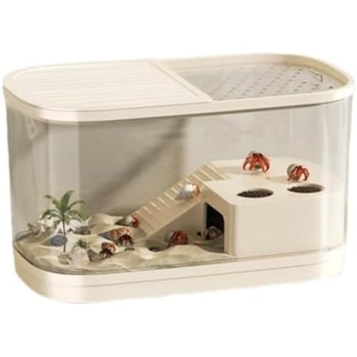 飼育ケース　飼育用品　大量 飼育ケース 飼育ケージ 飼育容器 大 Lサイズ たらい付き 台付き 隠し室