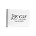 Bicycle 140th Anniversary Limited Edition Exclusive Playing Cards Set with 1 oz Pure Gold, 1 oz .999 Fine Silver, or Bronze Commemorative Collector Coin (Mystery Unboxing Coin)