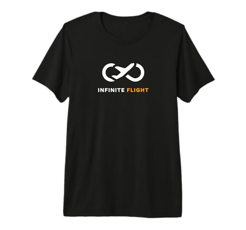 Official Infinite Flight T-Shirt Premium Tri-blend T-Shirt