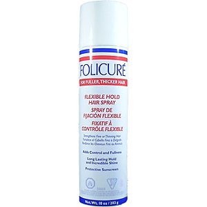 Folicure Hairspray 10oz Aerosol Flexible Hold (2 Pack)