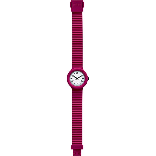 Preisvergleich Produktbild Hip Hop Damen Analog Quarz Uhr mit Silikon Armband HWU0641