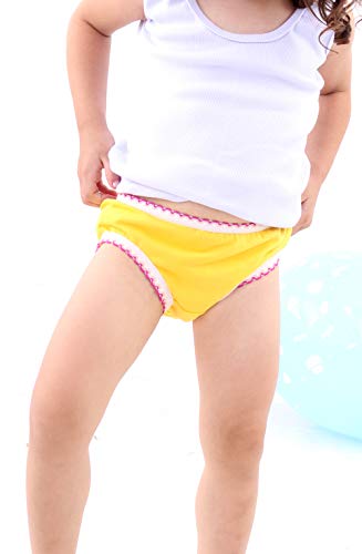Kit 12 Calcinhas Algodão Infantil Mechler Multicolorido