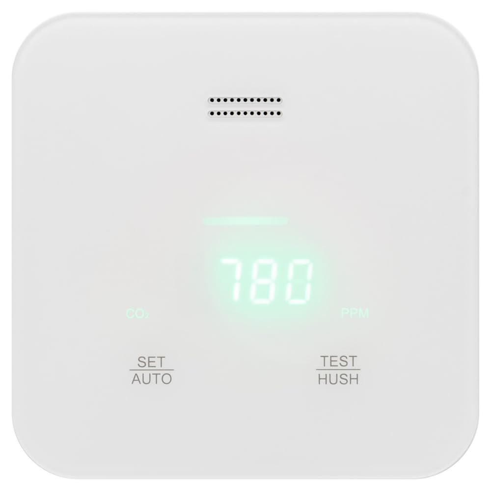 EVACUATE - Détecteur De Dioxyde De Carbone CO2 - Qualité d'air Intérieur