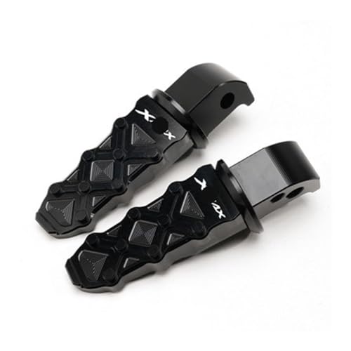 Cale pied moto arrière XMAX pour YAMAHA 125 250 300 400 noir et alu