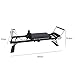 LQQHFSW Pilates Reformer Machine, Foldable Pilates Machine Adjustable Strength Pilates Bed for Home Gym and Studio with Yoga Ball(Black,Latex Spring)