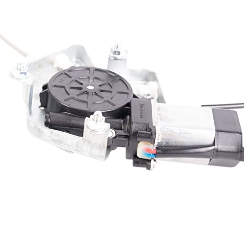 Image of TRQ Front Driver Side Power Window Motor and Regulator Assembly Power Compatible with 08-12 Ford Escape 08-11 Mazda Tribute 08-11 Mercury Mariner