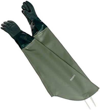 Redneck Convent Trapping Gauntlet Gloves – 38in Insulated Waterproof Gloves Shoulder Length Duck Hunting Accessories Decoy Gloves
