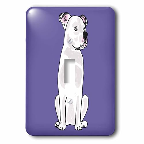 Placa de interruptor Bulldog Americano para decorar salones modernos 2