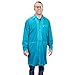 Desco 73641 Statshield ESD Smock, Lab Coat, Snaps, Teal, Size Small