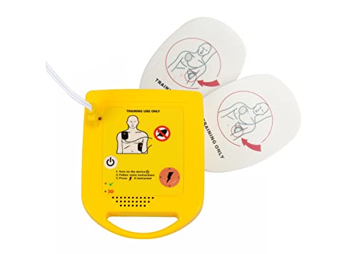 Original Mini AED Trainer XFT-D0009 XFT First Aid Training Study Machine with Adult Child Pads Cable English Language Prompt