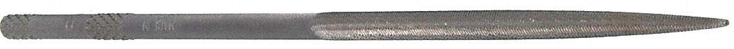 Round Handle Needle File, , #2, 4inL