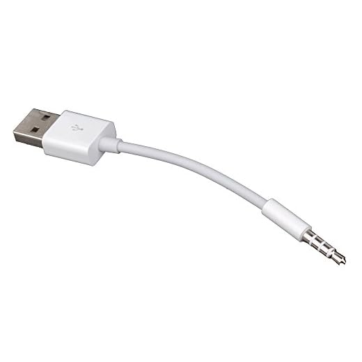 REY Cable Adaptador Jack 3.5 mm a USB 2.0 para Móvil, Mp3, Mp4...