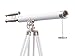 MARY NAUTICAL- Brass Telescope Floor Standing Tripod Base Nautical Decor 62'
