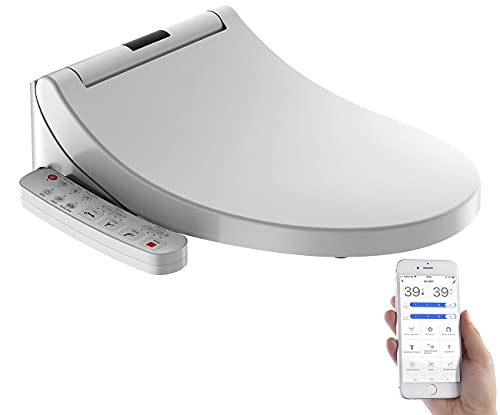 BadeStern Toilettensitz: Smarter Dusch-WC-Aufsatz mit...