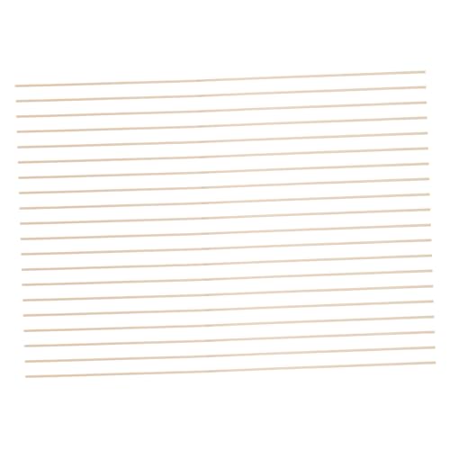 BRIGHTFUFU 20pcs Kite Support Rods for DIY Kite Making Thin Sticks Childsafe Crafting Material for Educational Projects and Hands Learning