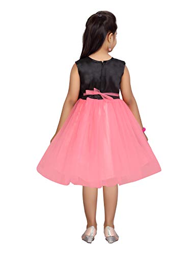 Image of muhuratam Girls Solid Regular Dress