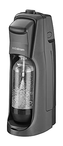 Soda Stream Máquina Jet Preta com Conjunto de garrafas de 500 ml, Preto, Jet + Happines