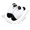 EKDJKK Travel Pillow for Kids, Cute Animal Neck Pillow Support U Shaped Cushion Plush Soft Rest Reading Pillow Sleeping Pillow for Airplane Train Car (Panda) #1