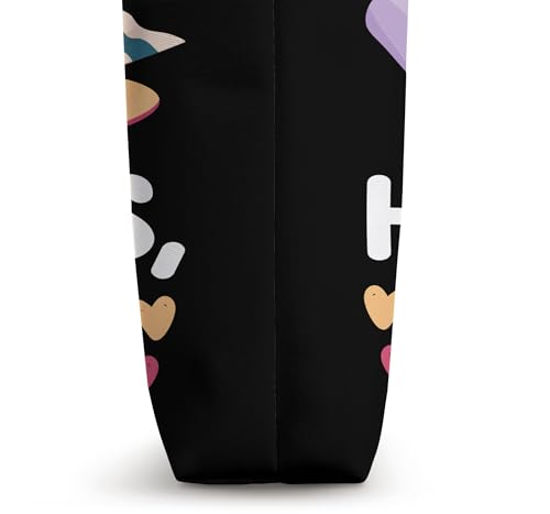 Bolso tipo tote con diseño 'Eat, Sleep, Hook Rugs, Repeat' miniatura 3