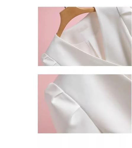 V-Neck Thin Suit Jacket Women's Long Sleeve Spring Summer Slim Chic Blazer Coat Office Ladies Top4