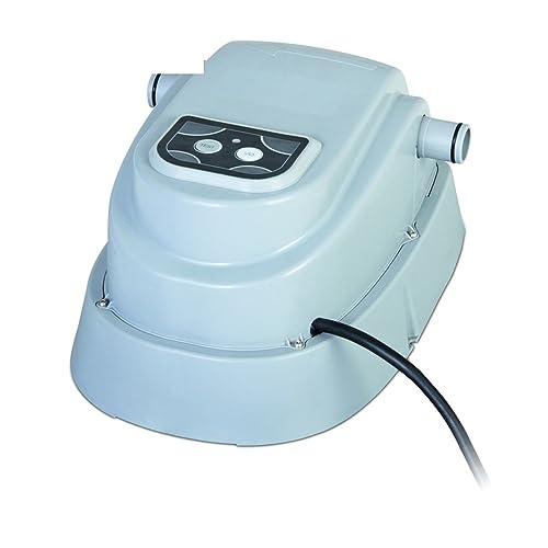 Riscaldatore per Piscina, RISCALDATORE for PISCINA a controllo digitale ， for lavori in piscina da 400-4500 Gal/1520-17035 L Con filtro 1000 Gal/h (3785 L/h)