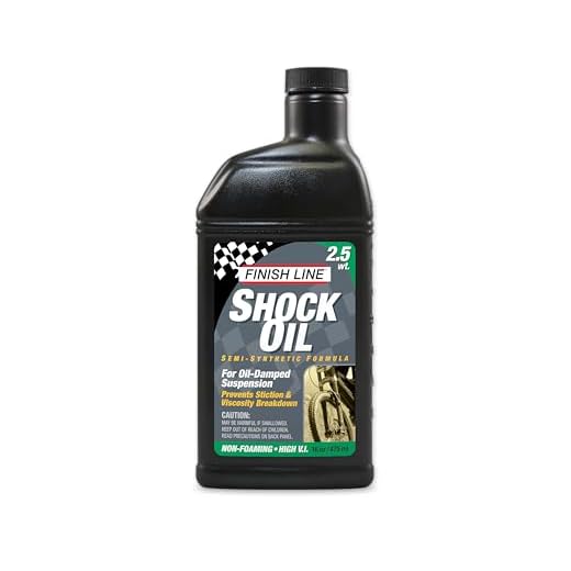 Shock Line Powder Finish Line 2.5wt Suspension Shock Oil 16oz Botle Review – SportApprove