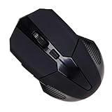 OSOLADY ワイヤレス薄型軽量ノートパソコンマウス 折りたたみ式携帯ゲーム用コンピューター向け 遠距離伝送 エルゴノミクス設計 手首負担