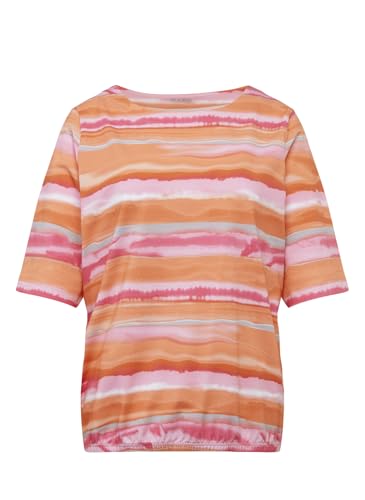 Rabe T-Shirt Gemustert in Orange für Damen