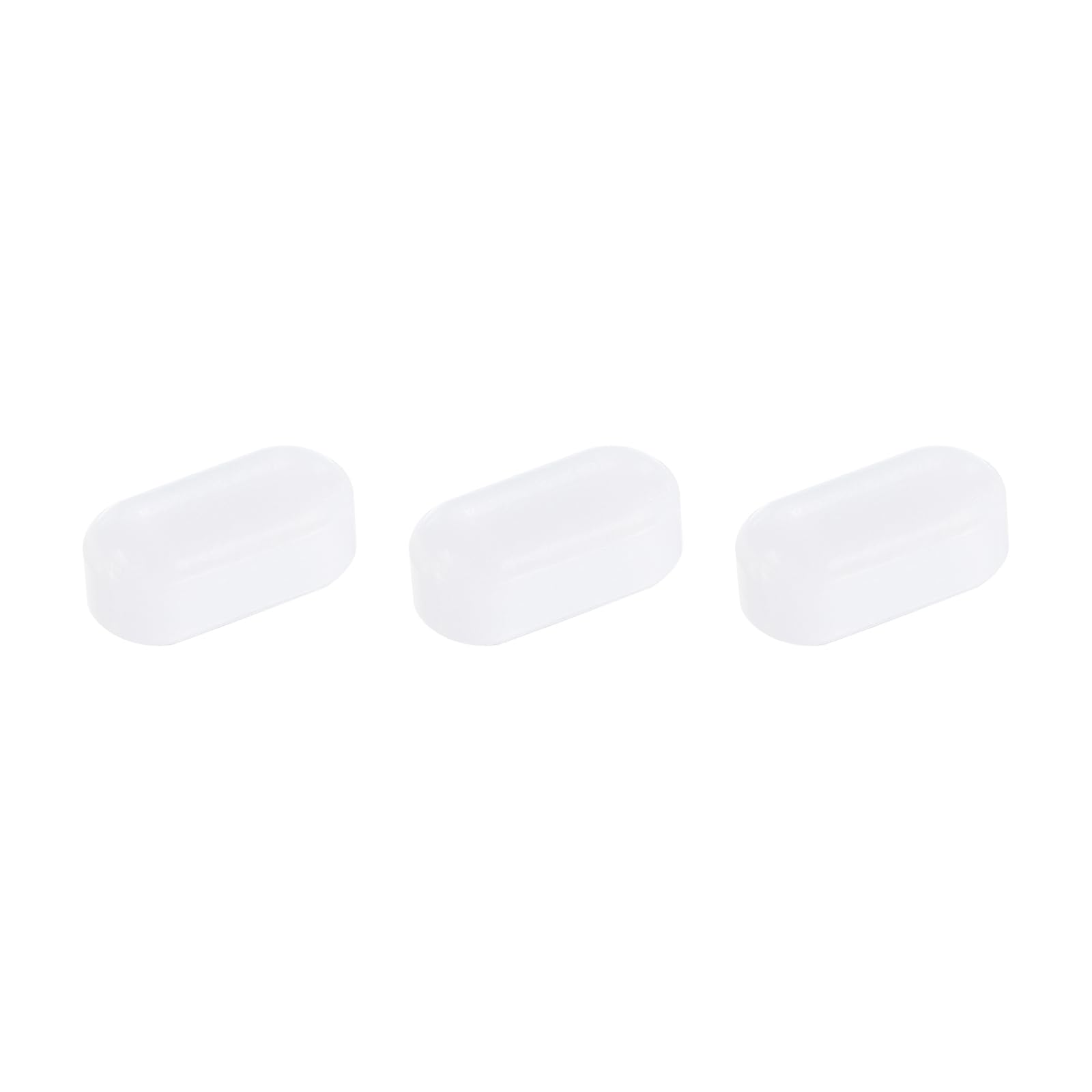 10Pcs PTFE Coated Magnetic Stir Bars - 10mm X 4mm Cylinder Stir Rods For Laboratory Stirrer Mixer