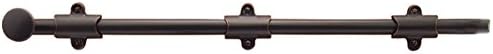 Emtek Surface Bolt 12 finish options and 3 size options (18", Oil Rubbed Bronze US10)