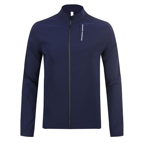 RUMAOZIA Chaqueta de motorista para hombre y mujer, chaqueta ligera de verano con protectores, para moto, de verano, de malla, chaqueta de tela, chaqueta protectora, ligera, cómoda y ventilada, O azul