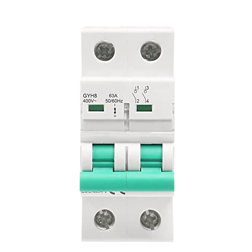 Seccionador de 2 polos GYH8 interruptor principal bipolar de 125A para corriente alterna