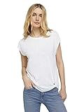fit_type; Normal TOM TAILOR Damen 1025930 Alloverprint T-Shirt, 26915-Offwhite Paisley Design, M