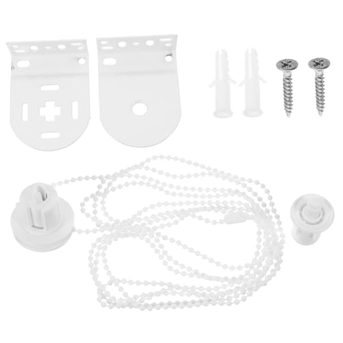 Sosoport Controlador de Cabezal de Cortina Soporte de Embrague para Persianas Enrollables Repuestos para Persianas Enrollables Cadenas de Cuentas para Reparación de Cortinas el Hogar