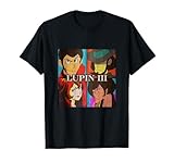 MagicatMerch Unisex-Adults & Kids Black Cartoon Lupin III T-Shirt