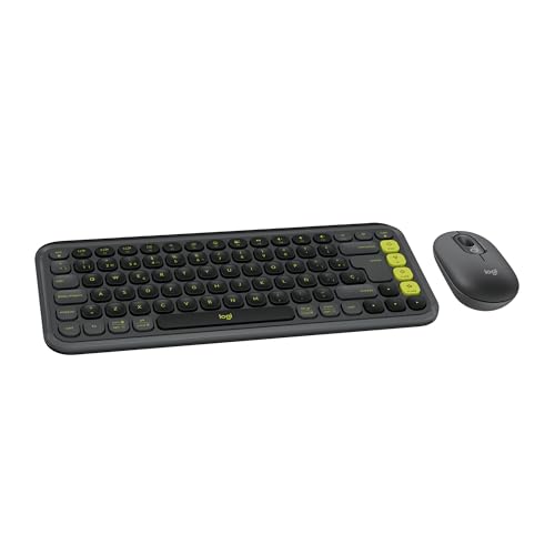 Miniatura 8 de Logitech Pop Icon Combo, combinación de Teclado y ratón Bluetooth | Escritura cómoda, teclas/botones programables, clics discretos, Easy-Switch (3 disp.), QWERTY Español - Grafito