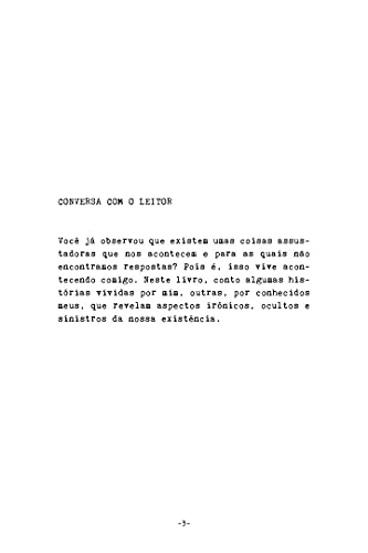 O cheiro da morte e outras histórias