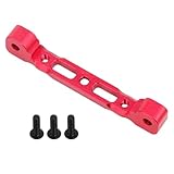 Aluminum Alloy Front Upper Suspension Hanger Arm Rear Bulk Mount Compatible with Arrma 1/8 Kraton Typhon Senton Talion Notorious Outcast 6S Upgrade Parts
