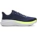 Under Armour Men's Charged Rogue 5, (403) Washed Navy/High Vis Yellow/Black, 9, US