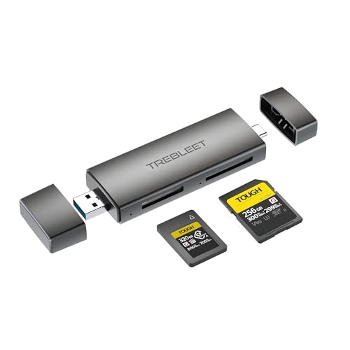 Dual-Slot CFexpress & SD Card Reader USB-C & USB-A