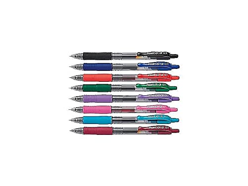 Pilot G2 Bolígrafo Gel Recargable Retráctil 8 unidades miniatura 2