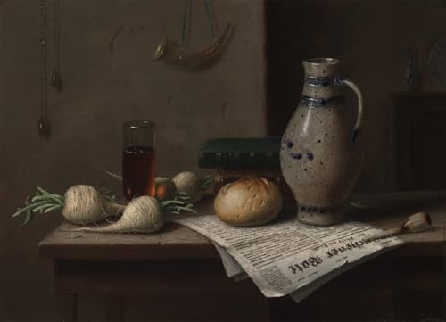 Peinture décorative sur toile Munchener Bote Harnett portrait d'art