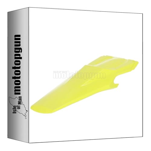 Garde-boue arrière jaune Husqvarna FE 350 plastique moto 2020 2021 2022 2023