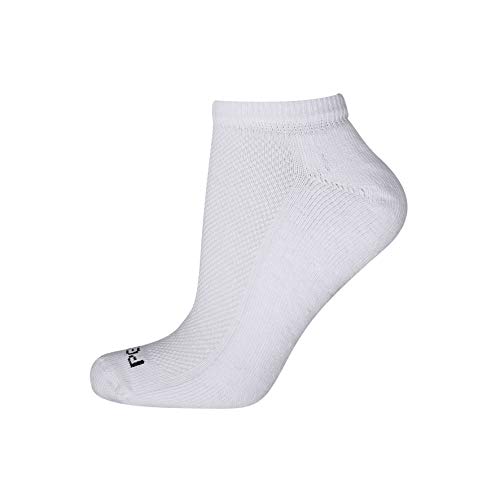 Meia Esportiva Cano Invisível 3 Pares, Penalty, Adulto Unissex, Branco, 33 - 38