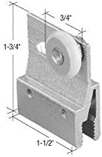3/4 Sliding Shower Door Roller and Bracket - Package