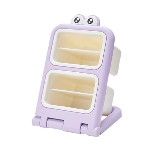 Support de papeterie incliné violet pour organiser le bureau ado - 7